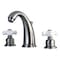 Kingston Brass KB988PX Victorian 2-Handle 8" Widespread Bathroom Faucet, Nickel KB988PX - alternate 1